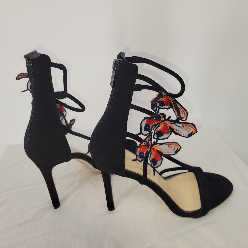 Jessica Simpson Jonna Stiletto Heels w/3D Butterflies - Picture 7 of 9